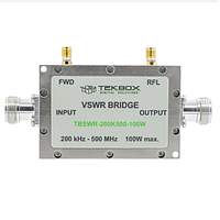 Tekbox TBSWR-200K500 High Power VSWR Bridge (50 Ω,  200 kHz – 500 MHz)