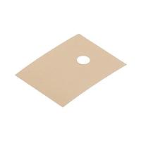 Bergquist SPK10-0.006-AC-104 Thermal Pad Insulator, 0.006" Thickness, 1 Side Adhesive, Sil-Pad TSPK1300/K-10, K10AC-104