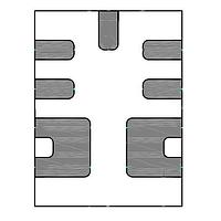 Dialog Semiconductor SLG5NT1477V Power Switch ICs - Power Distribution 9.8 mOhm Nanopower Mobile 6.0 A Load Switch with Discharge
