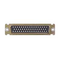 Cinch DDUF50S Receptacle DSUB 50 F CRIMP FLOA G ZINC