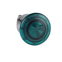 SCHNEIDER ZB4BW633 Push-Pull ILLUM.MUSHROOM 2 POS 40MM KNOB, GREEN