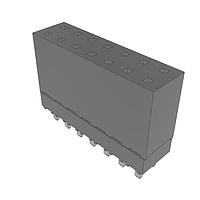 Samtec ESW-107-12-S-D Stackthrough .100" Elevated Socket Strip