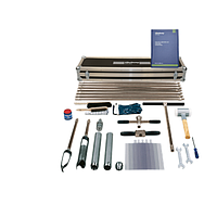 Eijkelkamp 04.15.SB Liner sampler set - hard soils (Screw thread, 10 mm, 7 m)