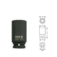 Yato YT-1134 Hexagonal deep impact socket 3/4" (34mm)