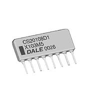 Vishay 20105D1X104K5E Capacitor Arrays & Networks .1UF     50V   10%       CS201