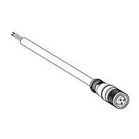 Molex 120072-0181 Sensor Cables / Actuator Cables 3P M12 STRT FEMALE SINGLE END CORDSET