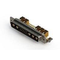 EDAC 629-17W5640-7T3 Mixed Contact D-Sub Connectors Right-angle Power Combo D-Sub Connector
