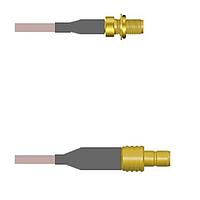 Amphenol Custom Cable Q-2X03N000R006i RF Cable Assemblies SMA-SJB/SMB-SJ G316D 6I