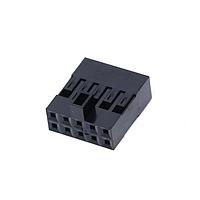 Amphenol FCI 65846-010ELF Receptacle Housing MINI LTCH HSG. 100X.100 CC POL