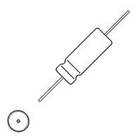 Vishay Sprague 30DT227M035EH5 High Temp Electrolytic Capacitors AXIAL MINI ALUMINUM