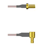 Amphenol Custom Cable Q-2V03I0005011i RF Cable Assemblies SMA-SJ/SMB-RJ G316 11I