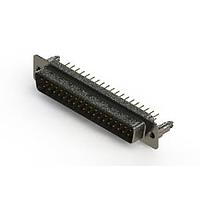 EDAC 627-M37-220-WT5 D-Sub Connectors - Standard Density Vertical Machined D-Sub Connectors