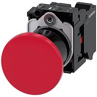 SIEMENS A6X30141579 Standard Switches MUSHROOM PUSHBUTTON. 40MM. RED