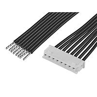 Molex 219679-1082 Discrete Wire Micro-Latch-to-Pigtail (OTS) Cbl Asmbly 2mm Pitch Tin Plating 150mm Length 8 Ckts Natural