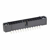 Harwin M80-5002622 Shrouded 13+13 POS VERT MALE 3mm TAIL W/JS TIN/LD