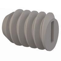 Essentra Components 010632G018 Set Screw Set Screw, Slotted Head, #6-32 Thread, 3/16 Lg