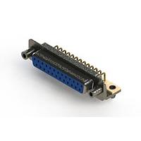 EDAC 622-M25-360-LT5 D-Sub Connectors - Standard Density EDAC Right Angle D-Sub Connector