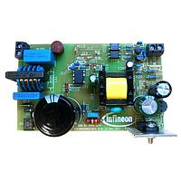 Infineon TOOLSANDBOARDSTOBO1 AC/DC Converter 20W 5V SMPS Evaluation Board with CoolSET ICE3AR2280CJZ Universal input 20W 5V off-line flyback converter power supply utilizing CoolSET ICE3AR2280CJZ. The application demo board is operated in Continuous and Discontinuous Conduction Mode (CCM & DC