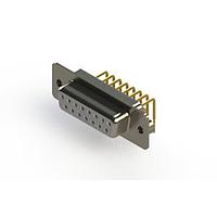 EDAC 630-M15-240-WT2 D-Sub Connectors - Standard Density Right Angle D-Sub Connector