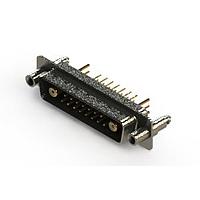 EDAC 627-17W2224-5TE Mixed Contact D-Sub Connectors Vertical Combo Dsub
