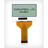 Displaytech 64128KX FC BW-3 LCD Graphic Displays 128X64 FSTN FPC Interface Wht Backlight