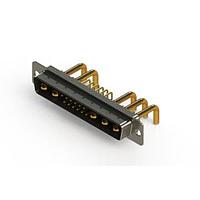 EDAC 629-17W5250-2N1 Mixed Contact D-Sub Connectors Right-angle Power Combo D-Sub Connector