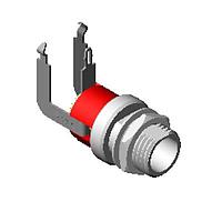 Switchcraft L721RA Jacks Panel Mnt 2.1mm Long Bushing RA PC