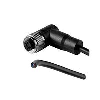 Same Sky (formerly CUI Devices) CDM1231-04A-01FRA-3M-67 Sensor Cables / Actuator Cables M12 Female Molded  Cable, Angled, UnShielded?A-Coding 4PIN , Cable Jaket PVC 3.0M, Screw M12X1.0