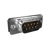 Amphenol Commercial Products D09P71S6GA12LF Plug 09 PIN SMT DSUB RA P PIN SMT DSUB RA PIN