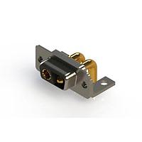 EDAC 630-2WK2640-4TC Mixed Contact D-Sub Connectors Right-angle Power Combo D-Sub Connector
