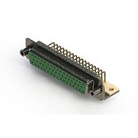 EDAC 622-M50-660-GN6 D-Sub Connectors - Standard Density EDAC Right Angle D-Sub Connector