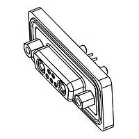 EDAC 628-W7W-220-012 Mixed Contact D-Sub Connectors WTRPF STR Dip 7W2 FML 20AMP MNT HLE