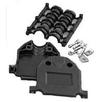 Amphenol Commercial Products 17E-1728-1 Two Piece Backshell 50P PLASTIC 2 PIECE BACKSHELL