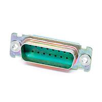 Cinch DAMAMF15P Plug DSUB 15M CRIMP G50 R FLOAT ZIN