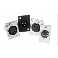 Amphenol Audio AC3MMP BULK Connectors XLR 3 Pole Male Wide Flange Nickel