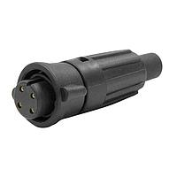 CONXALL 6280-4SG-522W Connectors Mini-Con-X Cable End, 4-pin #20, Female, Crimp, Bulk