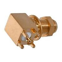 Johnson / Cinch Connectivity Solutions 142-0701-502 PCB Connectors SMA JACK,RA,BLKHD PC MOUNT, NO HDW