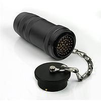 Amphenol Audio MP-6516-39P-C Connectors CABLE PLUG W/SOC W/CAP