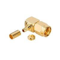 Amphenol RF 901-10785 Connectors RPSMA RA CBL-PLG F/H CRM