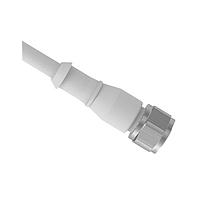 Banner Engineering MQDCWD-530 Sensor Cables / Actuator Cables Cordset: Single Ended A-Code M12; 5-pin Straight Female Connector with Shield; 9 m (29.52 ft); White PP Jacket, 316 Stainless Steel Nut