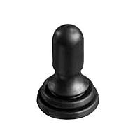 APEM U1624 Boot Knurled Nut Black PB Silicone Boot