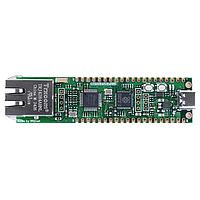 WIZnet W6100-EVB-Pico2 Evaluation Boards RP2350 Microcontroller with Integrated 16Mbit Flash - Symmetric dual Arm Cortex-M33 cores at up to 150MHz - 520kByte multi-bank high performance SRAM - External Quad-SPI Flash with eXecute In Place (XIP) capabilities - Enhanced performance full-cross