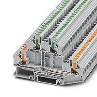PHOENIX CONTACT 1088749 Fixed Terminal Blocks PTTBV 4/U-OG/O-GN