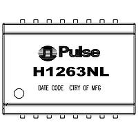 Pulse Electronics H1263NLT Audio & Signal Transformers MDL,SIN,100P,1:1,SMT,TR