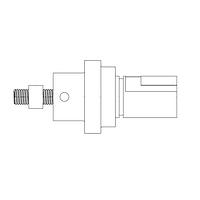 Amphenol Energy Technologies APSPD-E-GN-T5-UL Receptacles Green T5 Threaded Post Termination 500A, Panel Drain NPDFT Earth, -UL