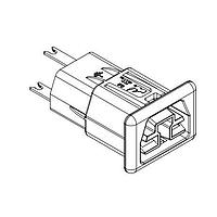 Anderson Power Products 2002N3-BK Housings NOTCHED SOLDER RCPT HSG/1.0MM PANELS