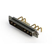 EDAC 629-17W5250-1N2 Mixed Contact D-Sub Connectors Right-angle Power Combo D-Sub Connector