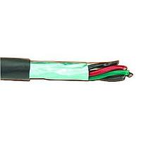 Alpha Wire 25122 BK005 Harsh Environment 22 AWG 2 Conductor 300V SupraShield PVC, PUR 100 ft Spool, Black