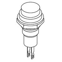 Mountain Switch 104-0042-EVX Standard Switches RED OFF-(ON)