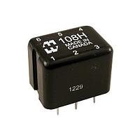 Hammond Manufacturing 108L Pin Terminal Transformers Audio transformer, potted, primary 10K ctohms , secondary 3.2 ohms